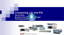 Comparing LXI and PXI